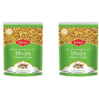 Pack of 2 - Bikaji Ratlami Chatpata Sev Bhujia - 400 Gm (14 Oz)