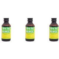 Pack of 3 - Ashwin Neem Oil - 200 Ml (6.7 Fl Oz)