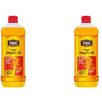 Pack of 2 - Rkg Virgin Gingelly Sesame Oil - 2 L (33 Fl Oz)