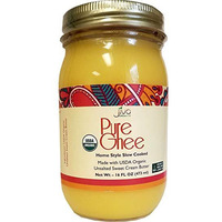 Jiva Organics Organic Pure Ghee - 236.6 Ml (8 Fl Oz)