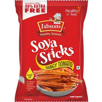 Case of 24 - Jabsons Soya Sticks Tangy Tomato - 6.35 Oz (180 Gm)