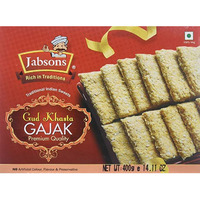 Case of 20 - Jabsons Gud Khasta Gajak - 400 Gm (14 Oz)