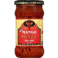 Deep Hot Mango Pickle (10 oz bottle)