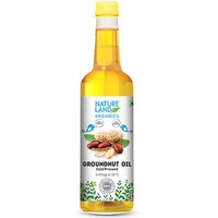 Natureland Organics Groundnut Oil - 1 L (910 Gm)