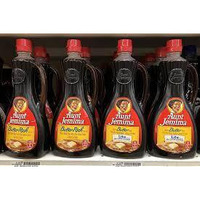 Pepsico Aunt Jemima Butter Lite Syrup, 24 Ounce -- 12 per case.