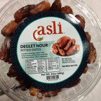 Asli  Deglet Nour Pitted Dates 680 gm