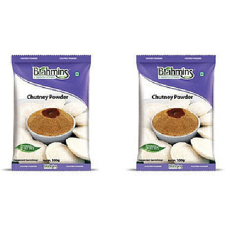 Pack of 2 - Brahmins Chutney Powder - 100 Gm (3.5 Oz)