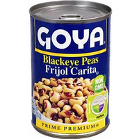 Goya Blackeye Peas - 15.5 Oz (439 Gm)