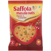 Case of 14 - Saffola Masala Oats Masala & Coariander - 38 Gm (1.3 Oz)